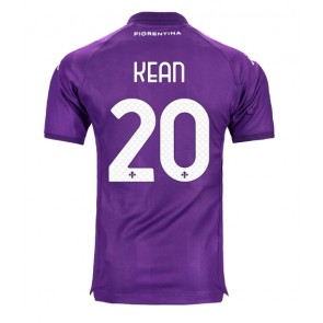 Billiga Fiorentina Moise Kean #20 Hemmatröja 2024-25 Kortärmad